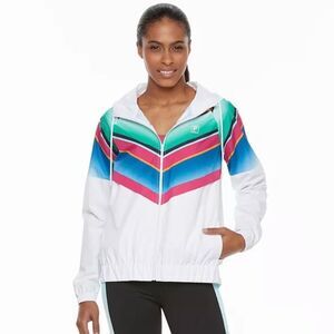 FILA SPORT Raglan Windbreaker Jacket, multicolor